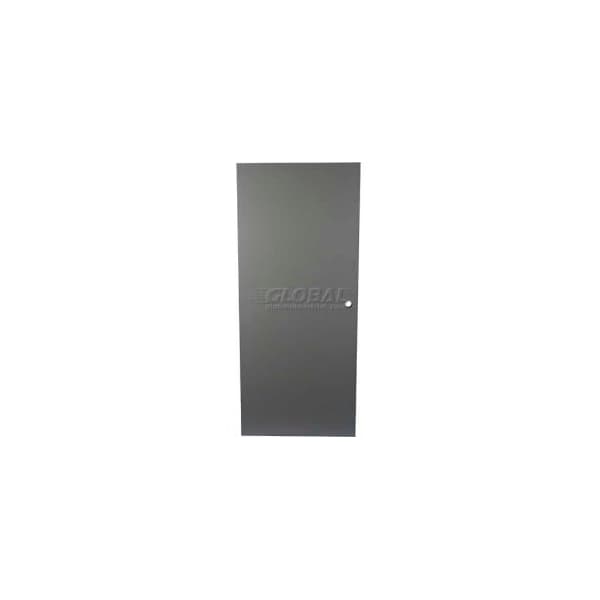 Assa Abloy CECO Hollow Steel Security Door, Flush, Mortise Prep, Curries Hinge, 16 Ga, 36"W X 84"H CHMDXFL3070XMORT-CU-16GA - main